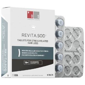 Revita.SOD Tablets For Stress Related Hair Loss - Antioxidační tablety na vypadávání vlasů způsobené stresem 